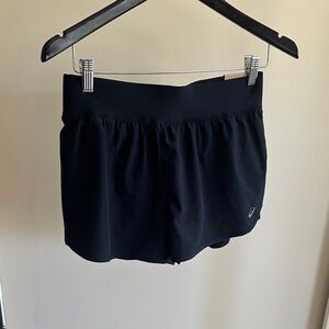 ASICS Women's Midnight Black Athletic Shorts